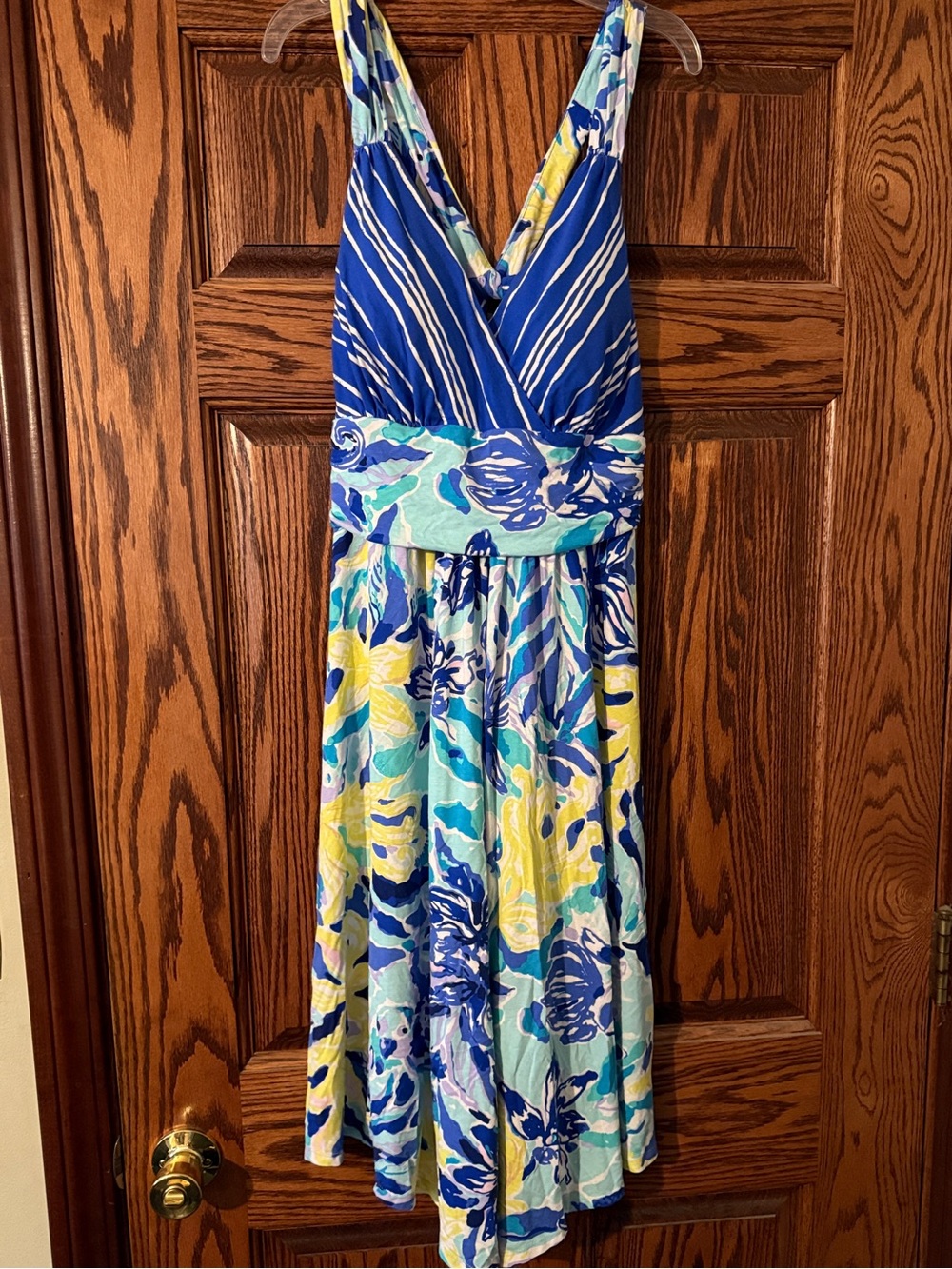 Lilly Pulitzer Hadley halter dress sz LG